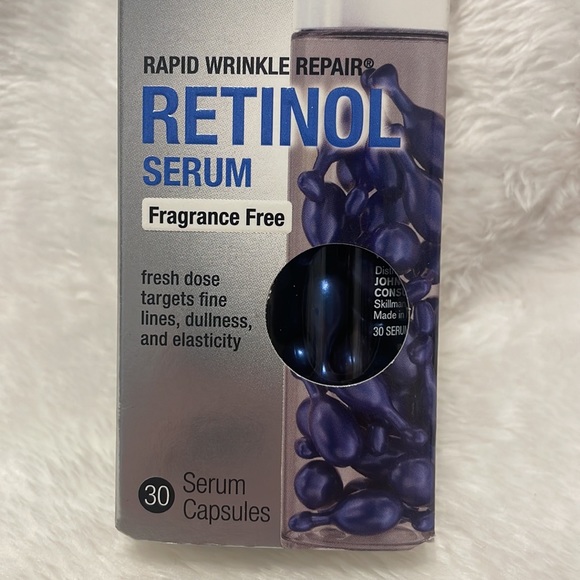 Neutrogena Rapid Wrinkle Repair Retinol Serum Fragrance Free ~ New in Box - Picture 2 of 4
